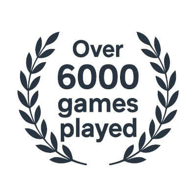 Over 6000 Games Played
