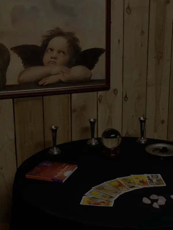 Mystic's Cabin background image